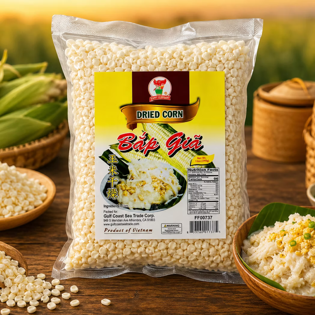 BAP GIA/DRIED CORN 50X12OZ./CS