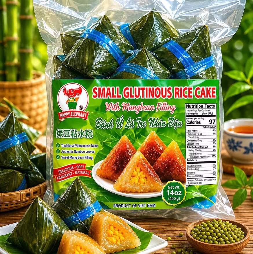 BANH U LA TRO / SMALL GLUTINOUS RICE CAKE 14OZ