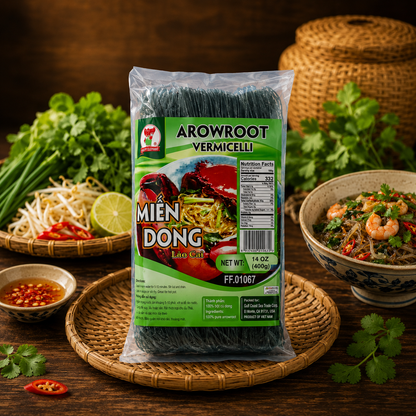 MIEN DONG / AROWROOT VERMICELLI 14OZ