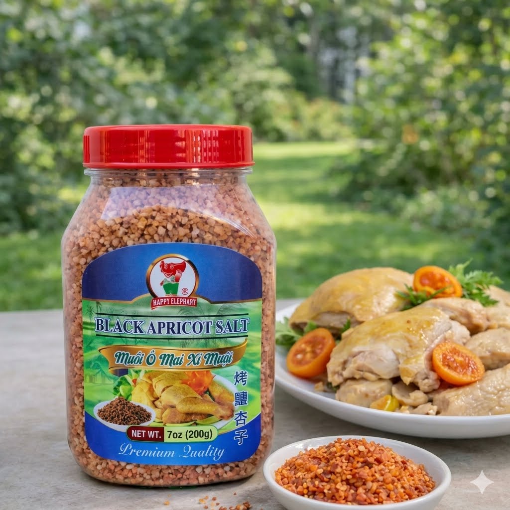 MUOI O MAI XI MUOI / BLACK APRICOT SALT 200G