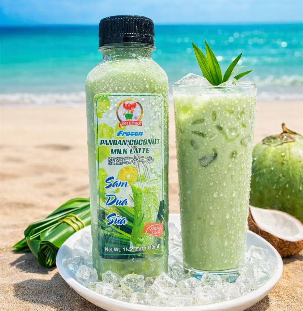 SAM DUA SUA DUA / FROZEN PANDAN COCONUT MILK 340ML