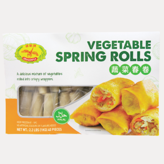 Cha gio rau cu - FZ DRAGONFLY VEGGI SPRING ROLLS 40PCS 35.24OZ