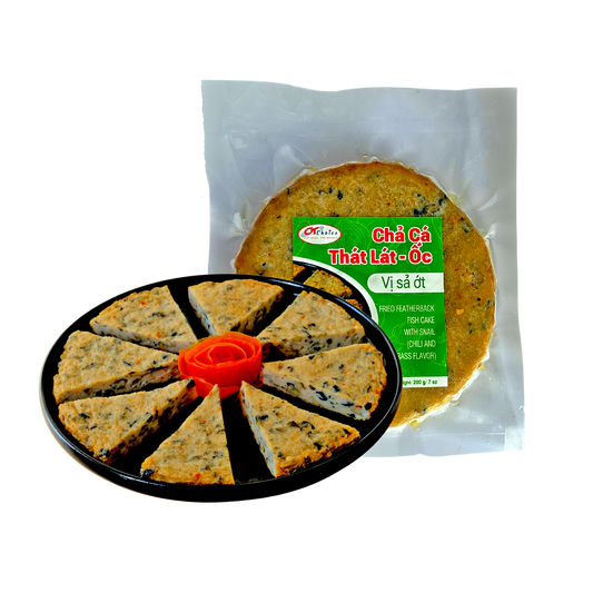 Catfish Cake with Snails - (Lemongrass and Chili Flavor)