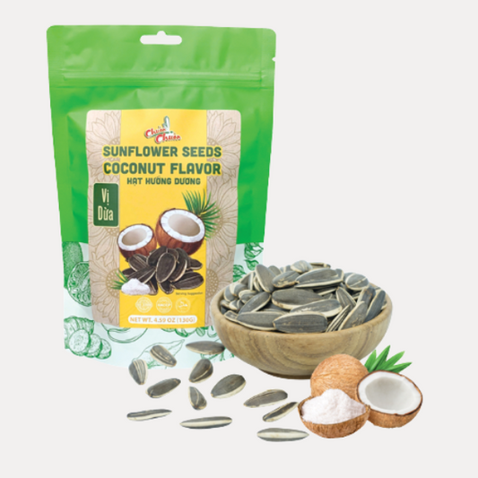 Hat huong duong vi dua - SUNFLOWER SEEDS COCONUT FLAVOR 4.58OZ