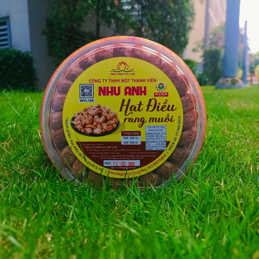 Hạt Điều Rang Muối ( còn võ )0.62LP / 280g - Salted roasted cashews