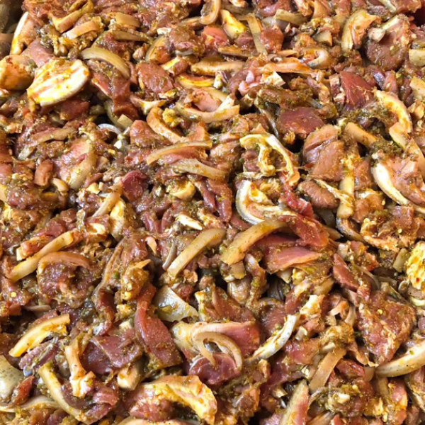 Stir-fried wild boar (seasoned) 1 lb