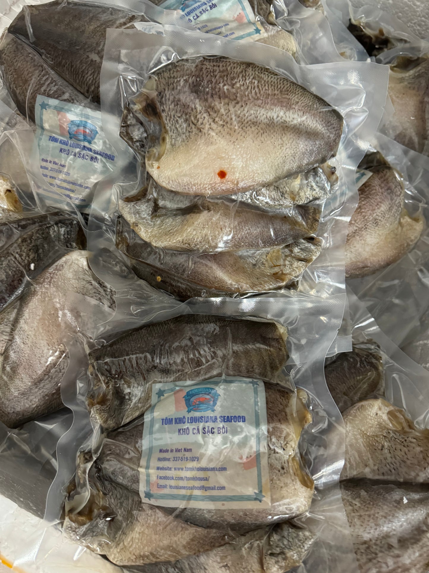 Dried Sac Boi Fish - Second Sun-dried (454 Grams)