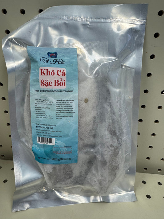 Kho ca sac Boi loai 1 con lon 2-3 con khong man (  454-500gram )