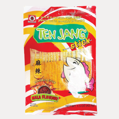 Kho Ca Ten Jang Vi Cay - TEN JANG PREPARED FISH (MALA) 1.5OZ