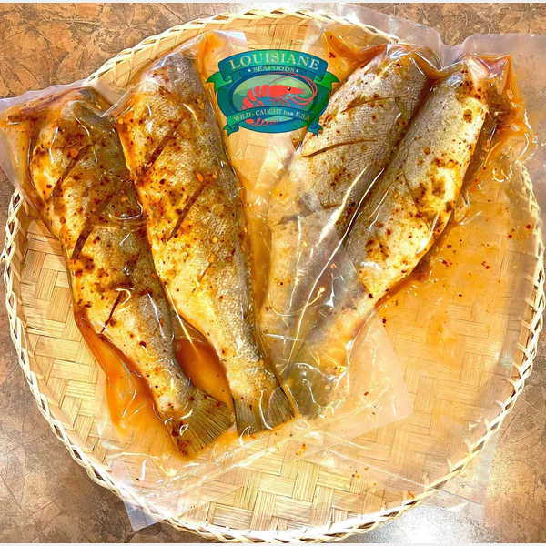 Dried Whole Mackerel Marinated with Lemongrass - 3lbs