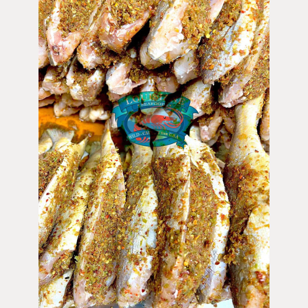 Dried Whole Mackerel Marinated with Lemongrass - 3lbs
