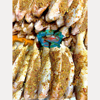 Dried Whole Mackerel Marinated with Lemongrass - 3lbs