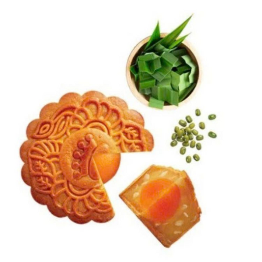 Banh Trung Thu Kinh Do Dau Xanh La Dua 1 Trung 150g