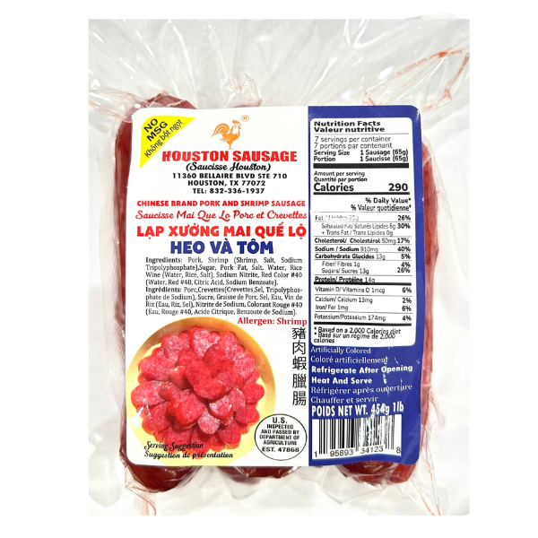Lap xuong Mai Que Lo Heo & Tom 1 lb/454 g