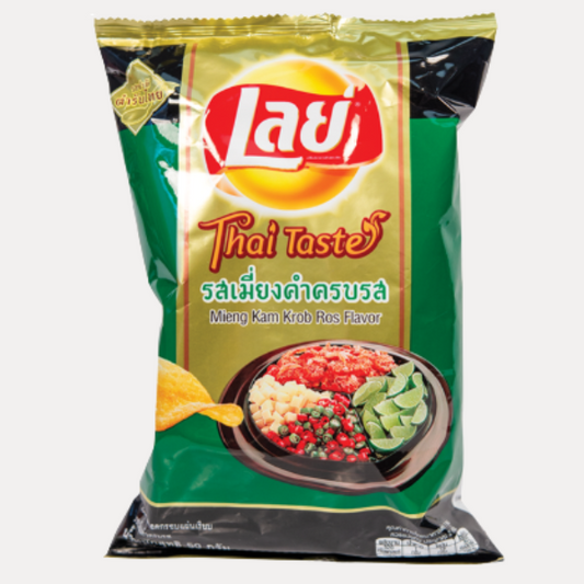 Lay's Snack khoai tay vi Thai - LAY'S MIANG KHAM FLVR CHIP 1.76oz