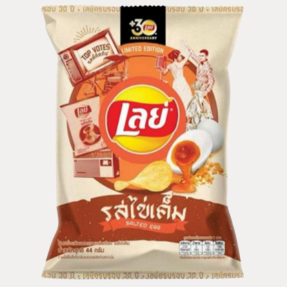 Lay's Snack khoai tay vi Trung Muoi - LAY'S POTATO CHIP (SALTED EGG) 1.54OZ