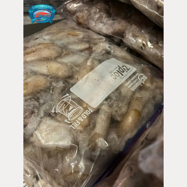 Fresh squid with egg and milk 4lbs