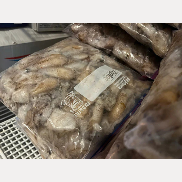 Fresh squid with egg and milk 4lbs