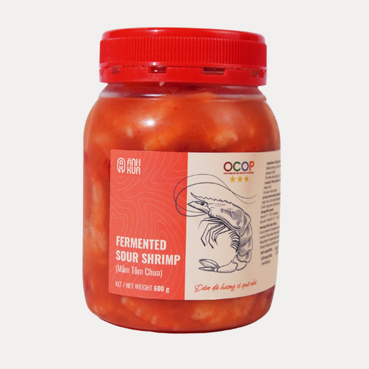 Mam tom chua  ANH KUA - Vietnamese Fermented Sour Shrimp 600g