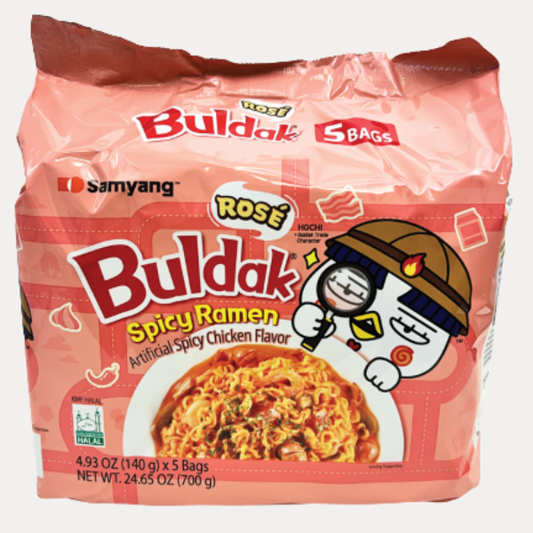 Mi Ga Cay - SAMYANG ROSE SPICY RAMEN 5X4.93OZ