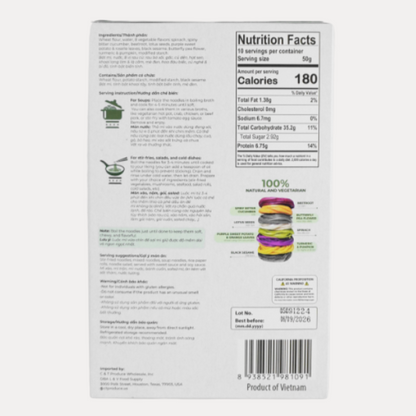 Mì Rau Củ Cầu Vồng 500g -  Rainbow Vegetable Noodles 500g