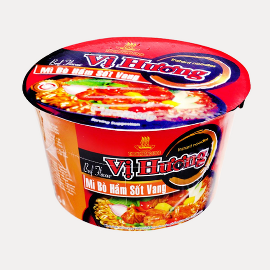 Thien Huong Beef Flavor Noodle *3X 12x80gr(Bundle) 