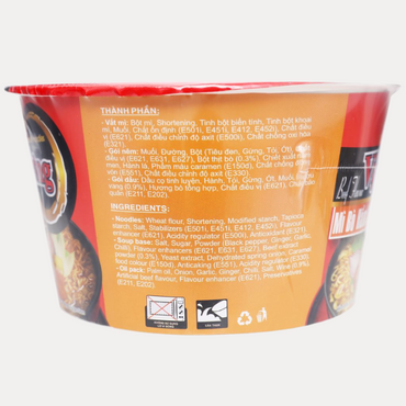 Thien Huong Beef Flavor Noodle *3X 12x80gr(Bundle) 