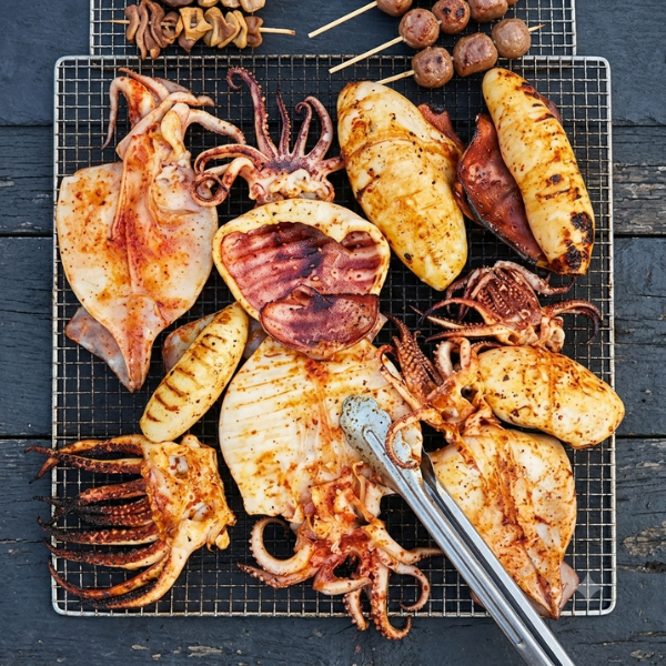 Squid marinated with satay (1lbs)