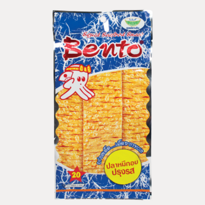 Muc can tam vi cay (xanh) - BENTO SQUID (HOT& SPICY)(BLUE) 0.7OZ