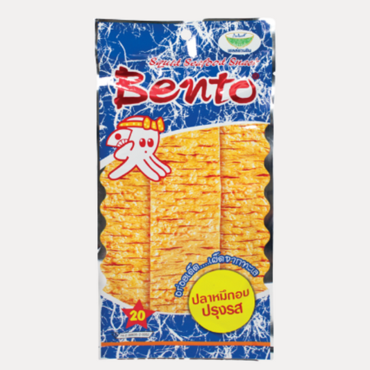 Muc can tam vi cay (xanh) - BENTO SQUID (HOT& SPICY)(BLUE) 0.7OZ