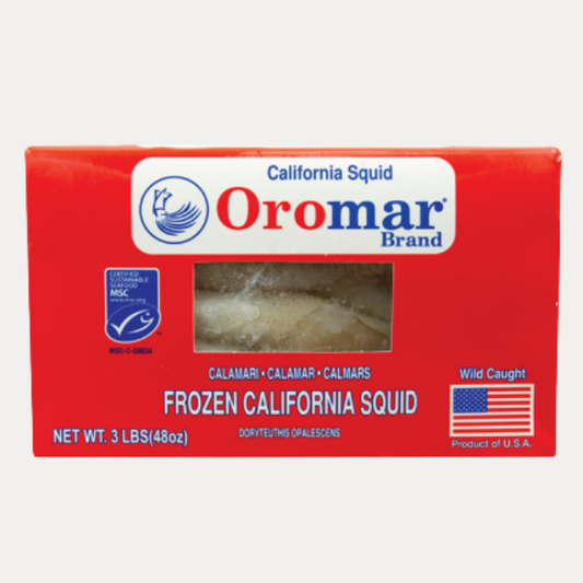 Muc ong California Dong Lanh - FZ CALIFORNIA SQUID 3lb
