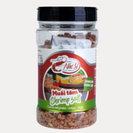 Muoi Tom Nhu Y Loai Hat to (hu nho) - Granulated Shrimp Salt (small) 150g