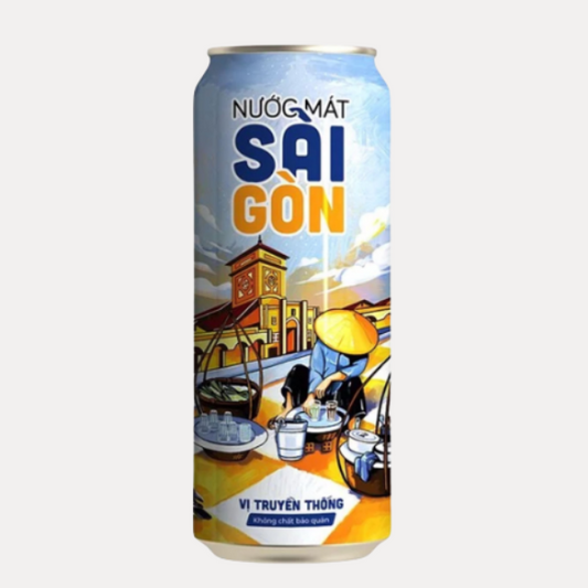 Nước Mát Sài Gòn VỊ Truyền Thống 500ml - Cooling Herbal Tea 16.9OZ