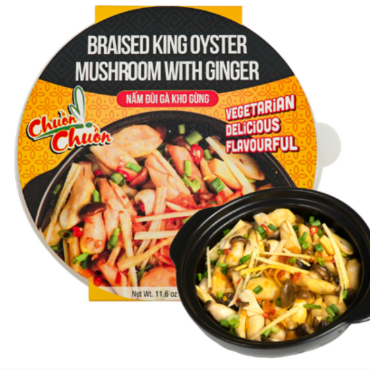 Nam Dui Ga Kho Gung - FZ BRAISED KING OYSTER MSHRM 350g 12.4OZ