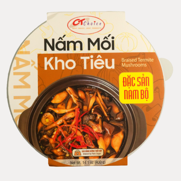 Braised Termite Mushrooms with Pepper - 14.1oz (400g) /box