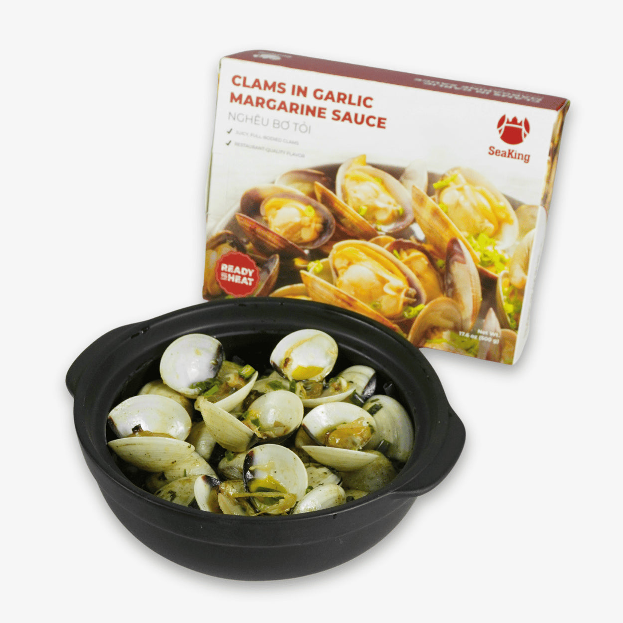 Nghêu Bơ Tỏi - Clams In Garlic Margarine Sauce 500g