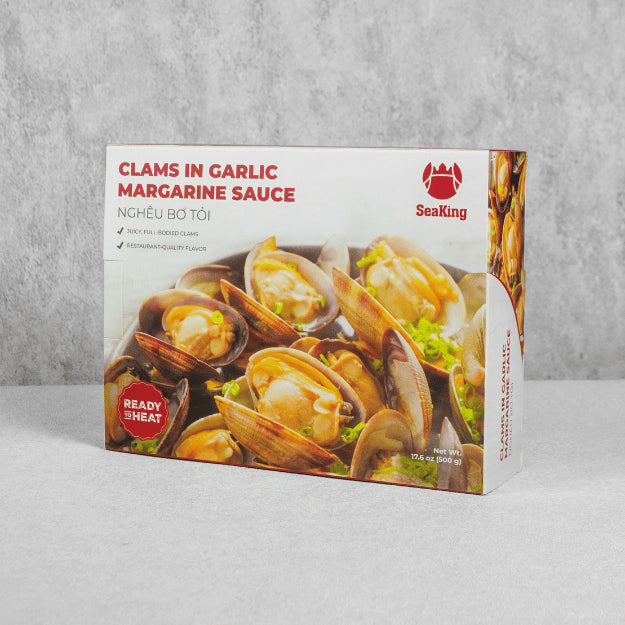 Nghêu Bơ Tỏi - Clams In Garlic Margarine Sauce 500g