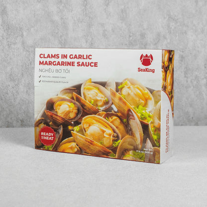 Nghêu Bơ Tỏi - Clams In Garlic Margarine Sauce 500g
