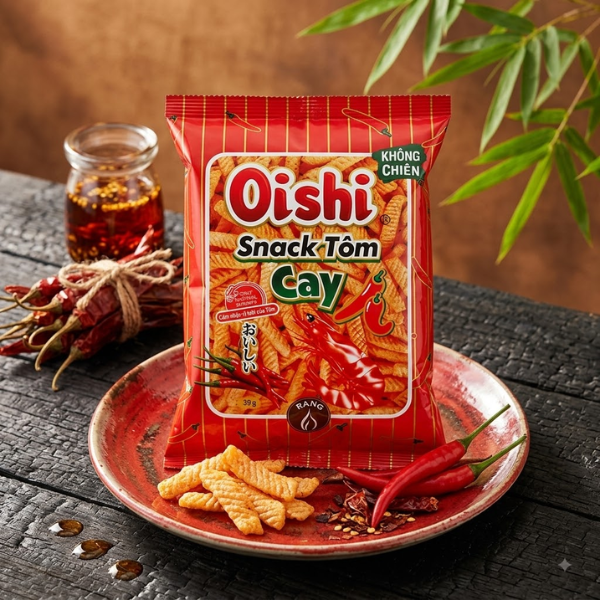 O-03 OISHI – SNACK TOM CAY (SHRIMP CRAB FLAVOR) 65g