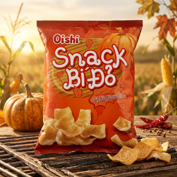 O-9 Chips Oishi (Bi Do) 65g/bag