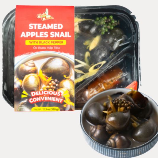 Oc Buu Hap Tieu - FZ STEAMED APPLE SNAIL BLK PPR 12.33OZ