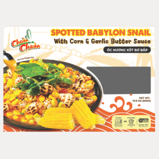 Oc Huong Sot Bo Bap - D FZ BABYLON SNAIL CORN GARLIC 17.6OZ