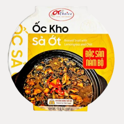 Braised Snails with Lemongrass and Chili - 12.3oz (350g) /box