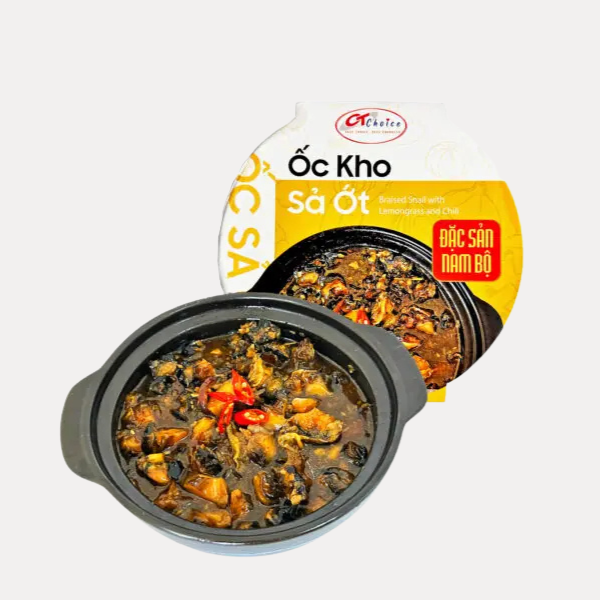 Braised Snails with Lemongrass and Chili - 12.3oz (350g) /box