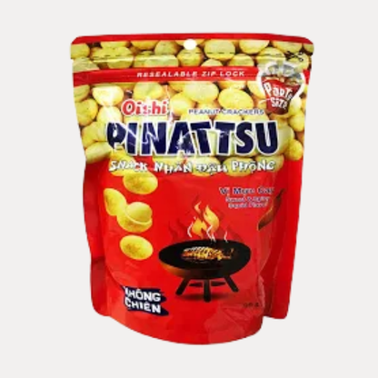 Oishi Pinattsu dau phong rang vị Mực Cay- khong chien