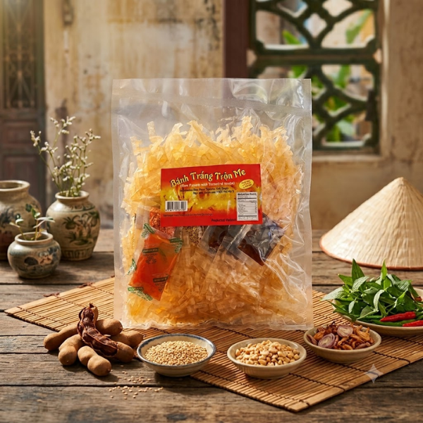 P-07 Banh Trang Tron Gia Vi Me 8 oz