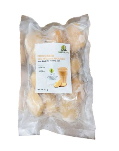 Sapo da so che va dong lanh / Processed And Frozen Sapodilla * 454g