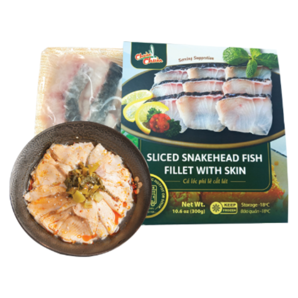 Ca Loc phi le cat lat - FZ SLICED SNAKEHEAD FISHFILLET 300g 10.6OZ
