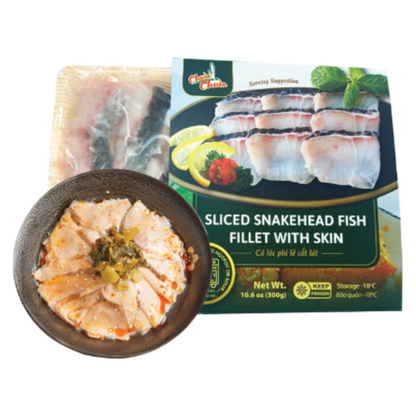 Ca Loc phi le cat lat - FZ SLICED SNAKEHEAD FISHFILLET 300g 10.6OZ