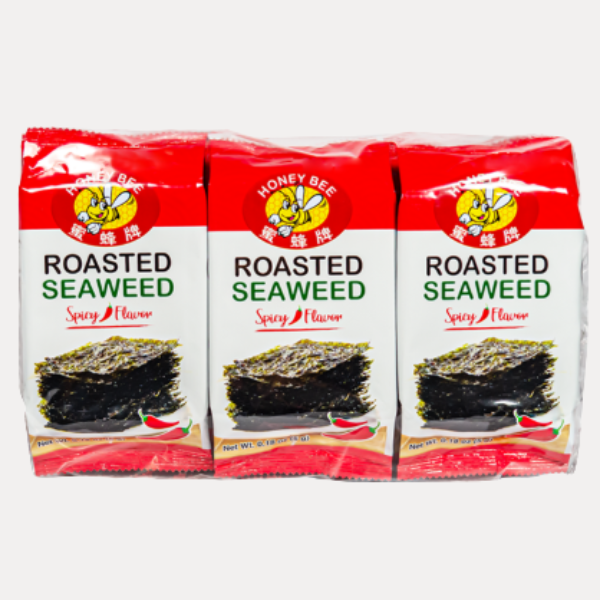 Rong bien say an lien vi cay - HB SEAWEED LAVER (SPICY) 1.53OZ